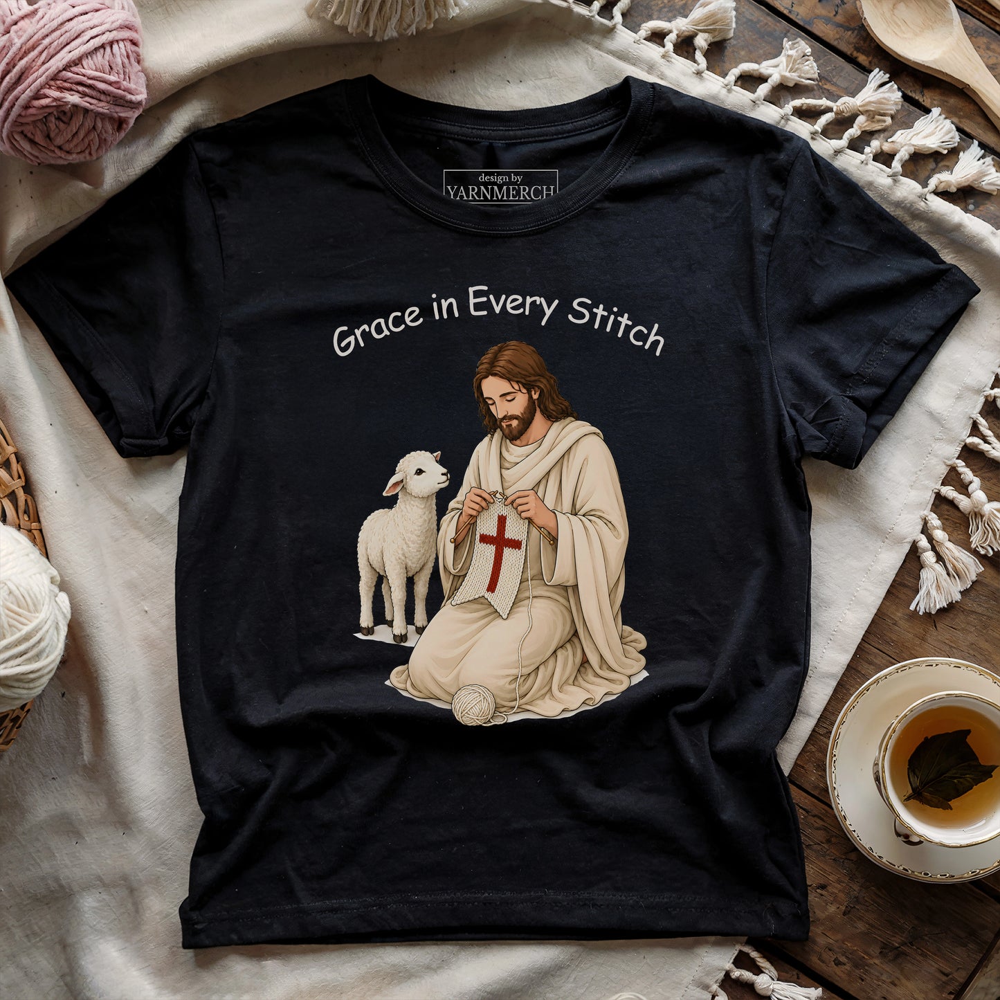 Grace In Every Stitch T-shirt