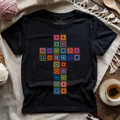 Granny Square Cross T-shirt