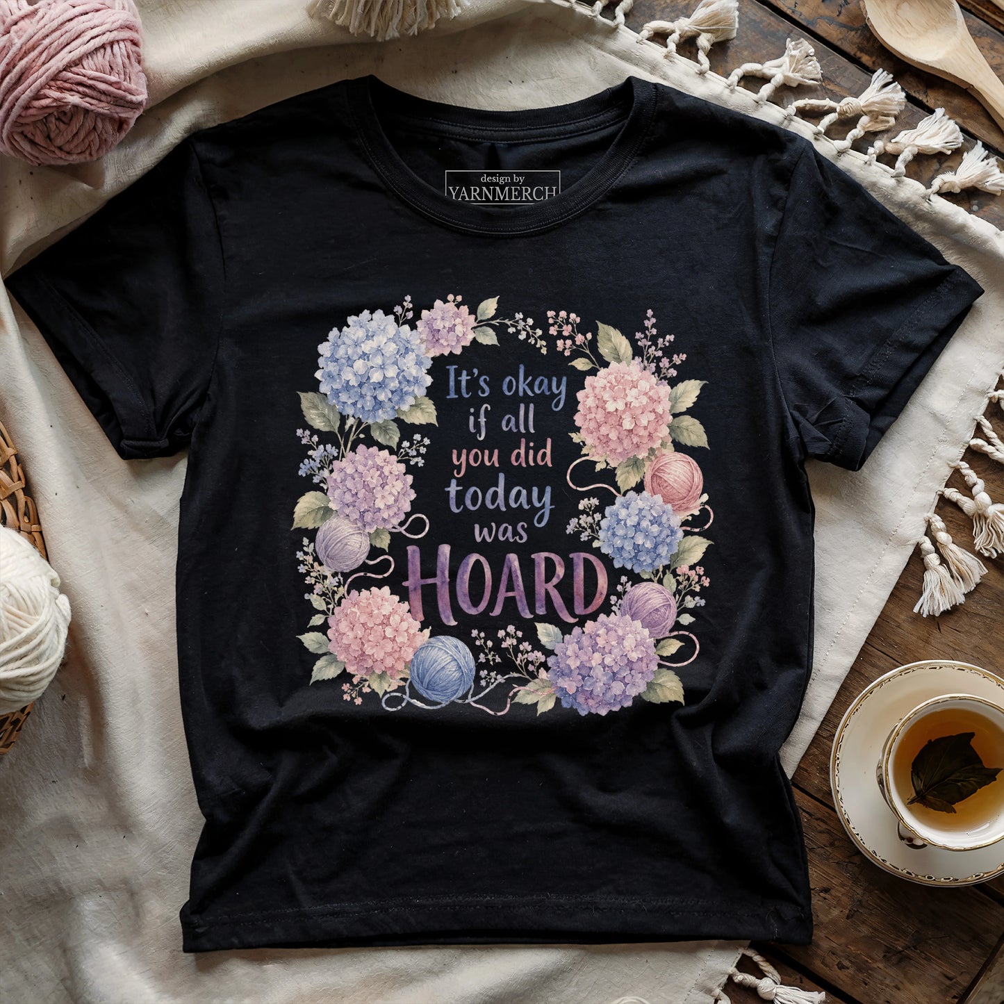 Hydrangea Hoard T-shirt