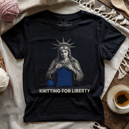 I Knit For Liberty T-shirt