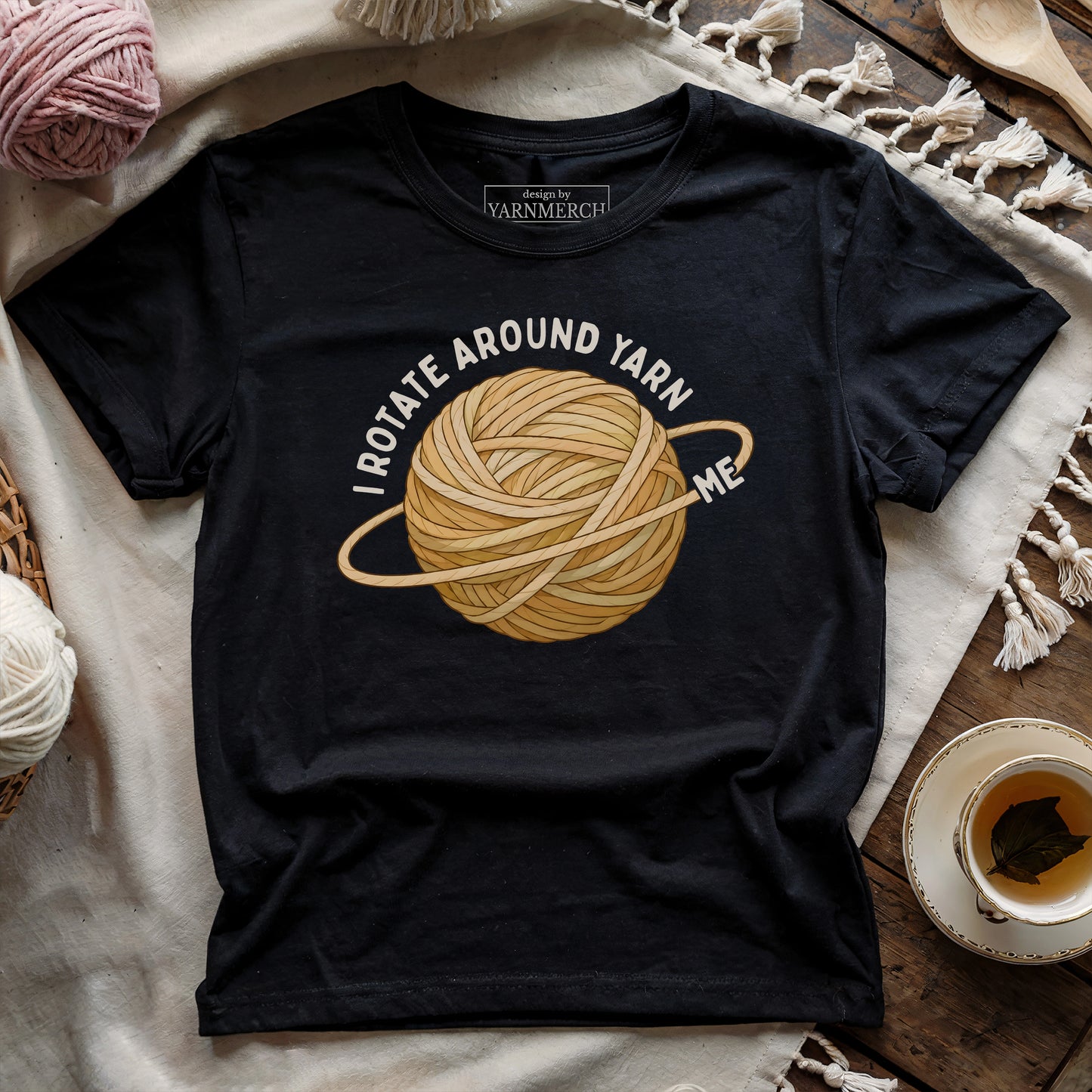 I Rotate Around Yarn T-shirt