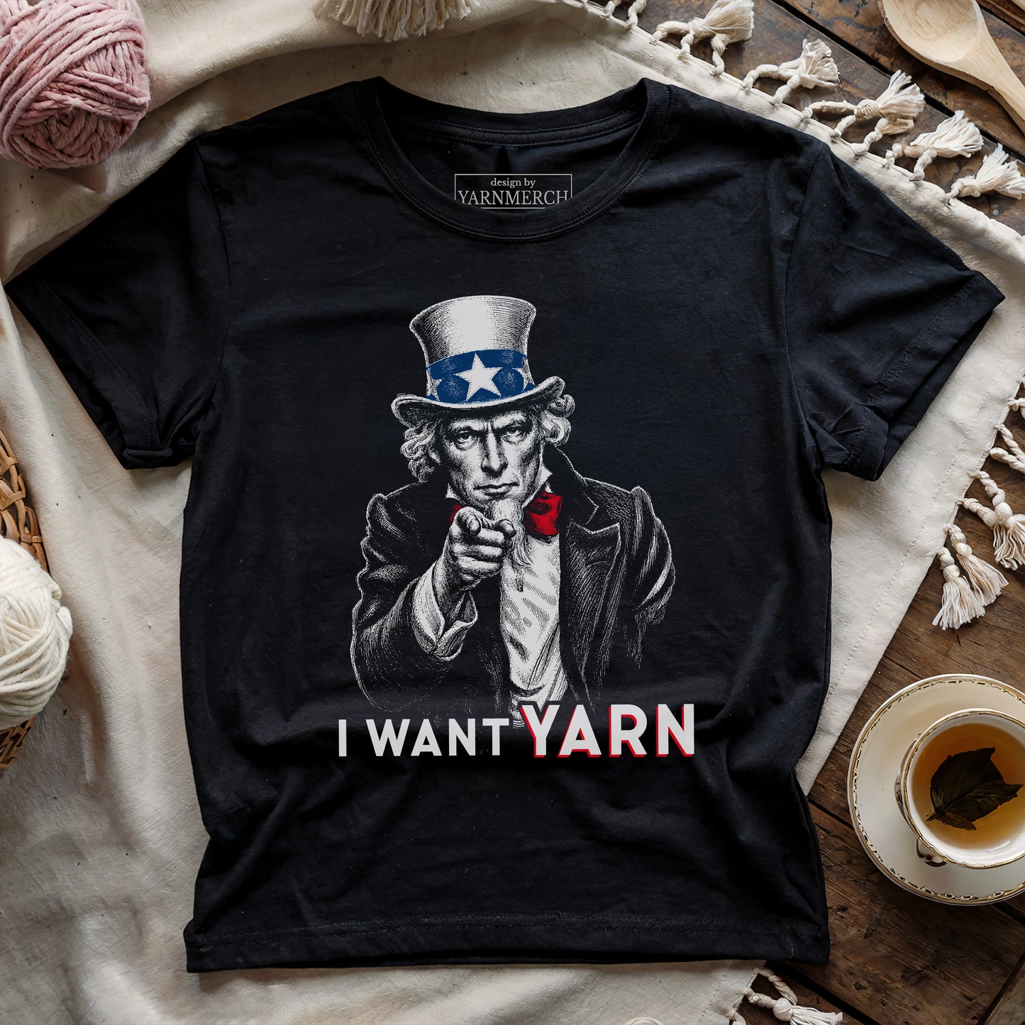 I Want Yarn T-shirt