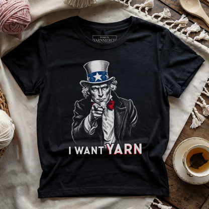 I Want Yarn T-shirt