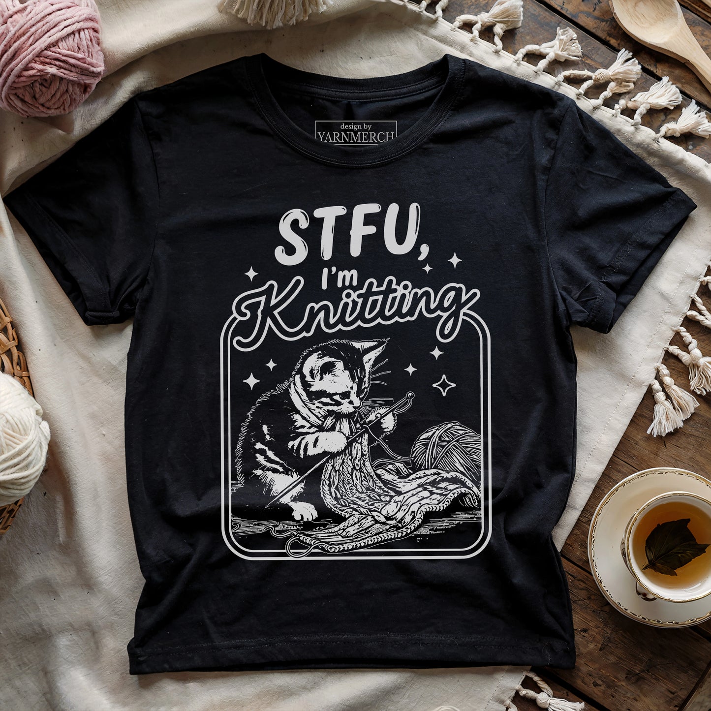 I'm Knitting, Shut Up T-shirt
