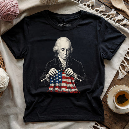James Madison Knitting USA T-shirt