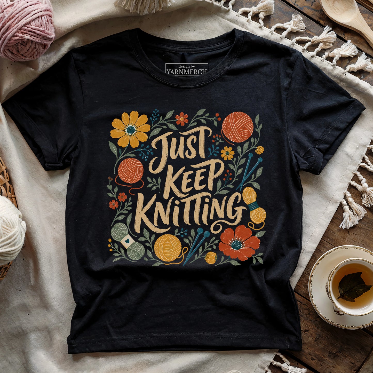 Keep Knitting T-shirt