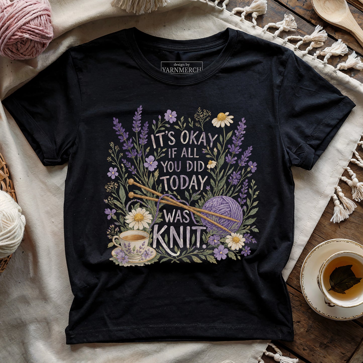 Knit And Coffee T-shirt