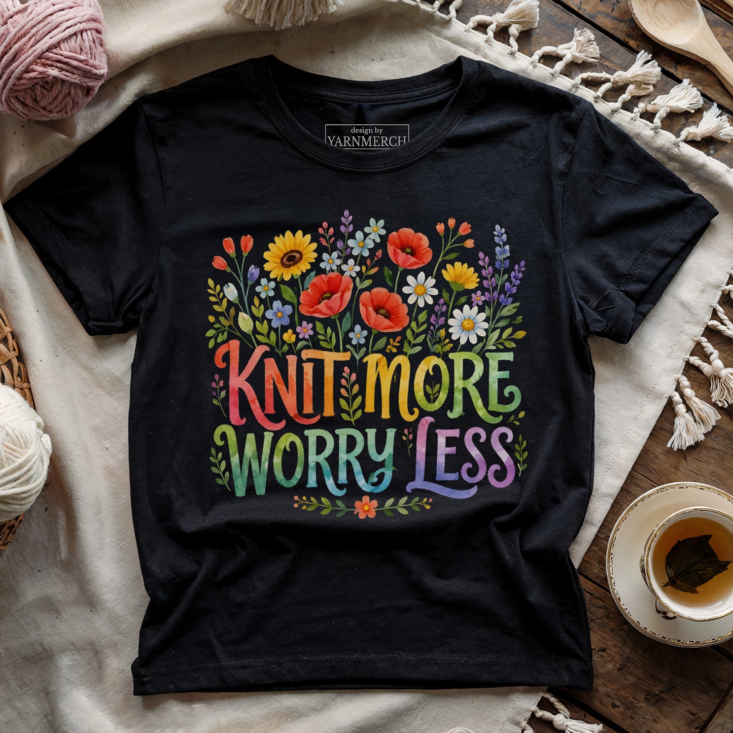 Knit More & More T-shirt