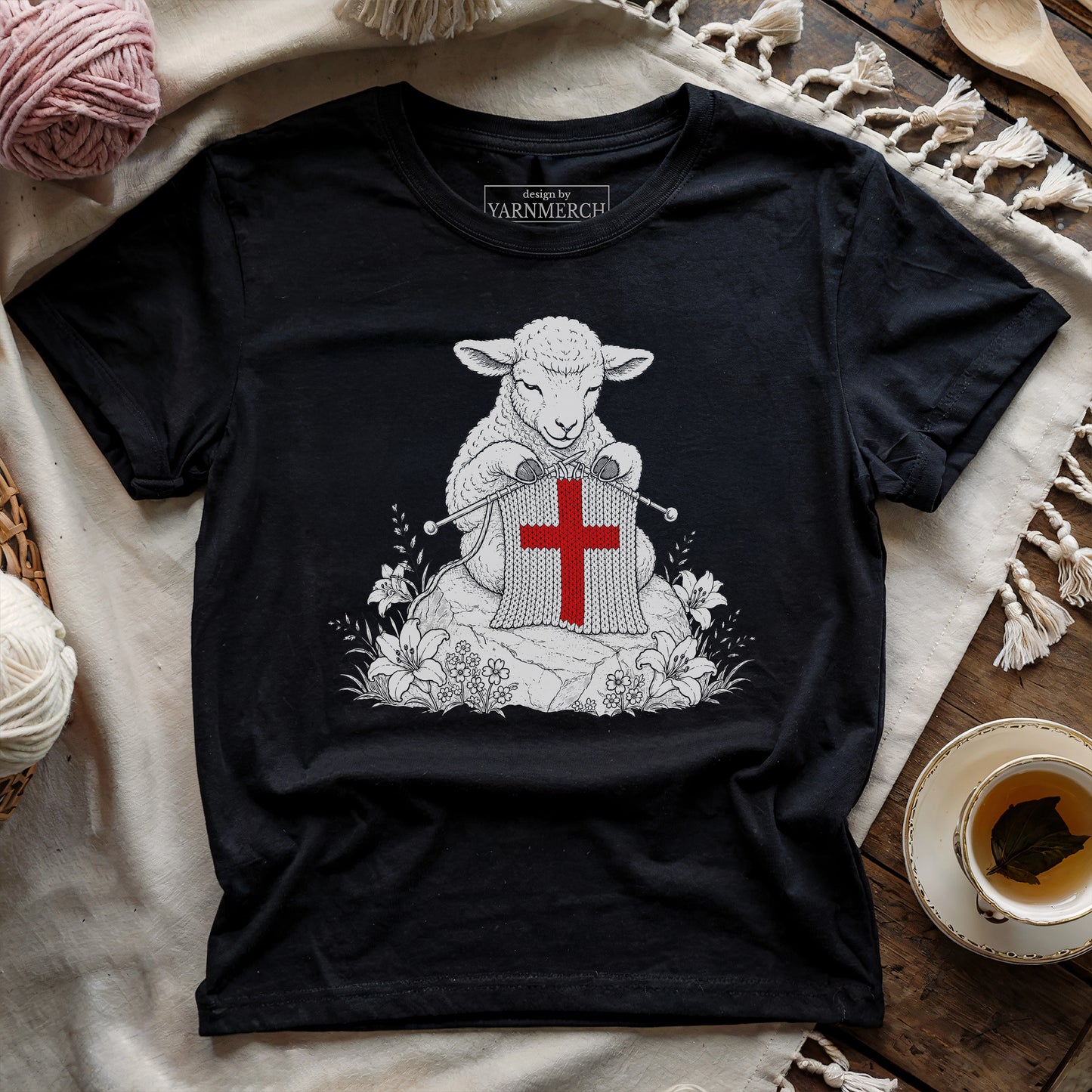 Knitted in Christ T-shirt