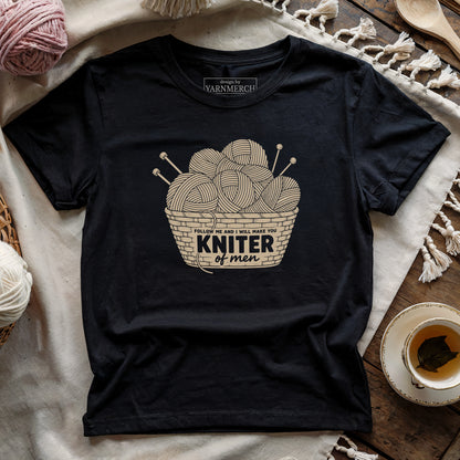 Knitter Of Men T-shirt