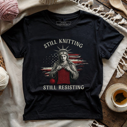 Knitting And Resisting T-shirt