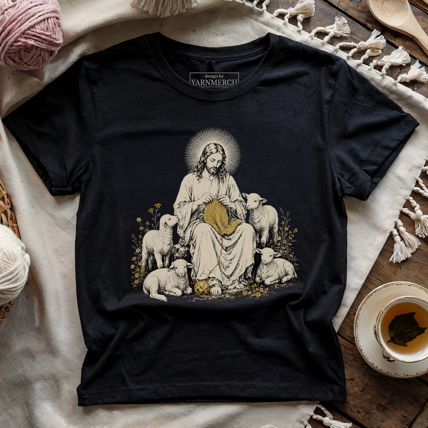 Knitting For Better Life T-shirt