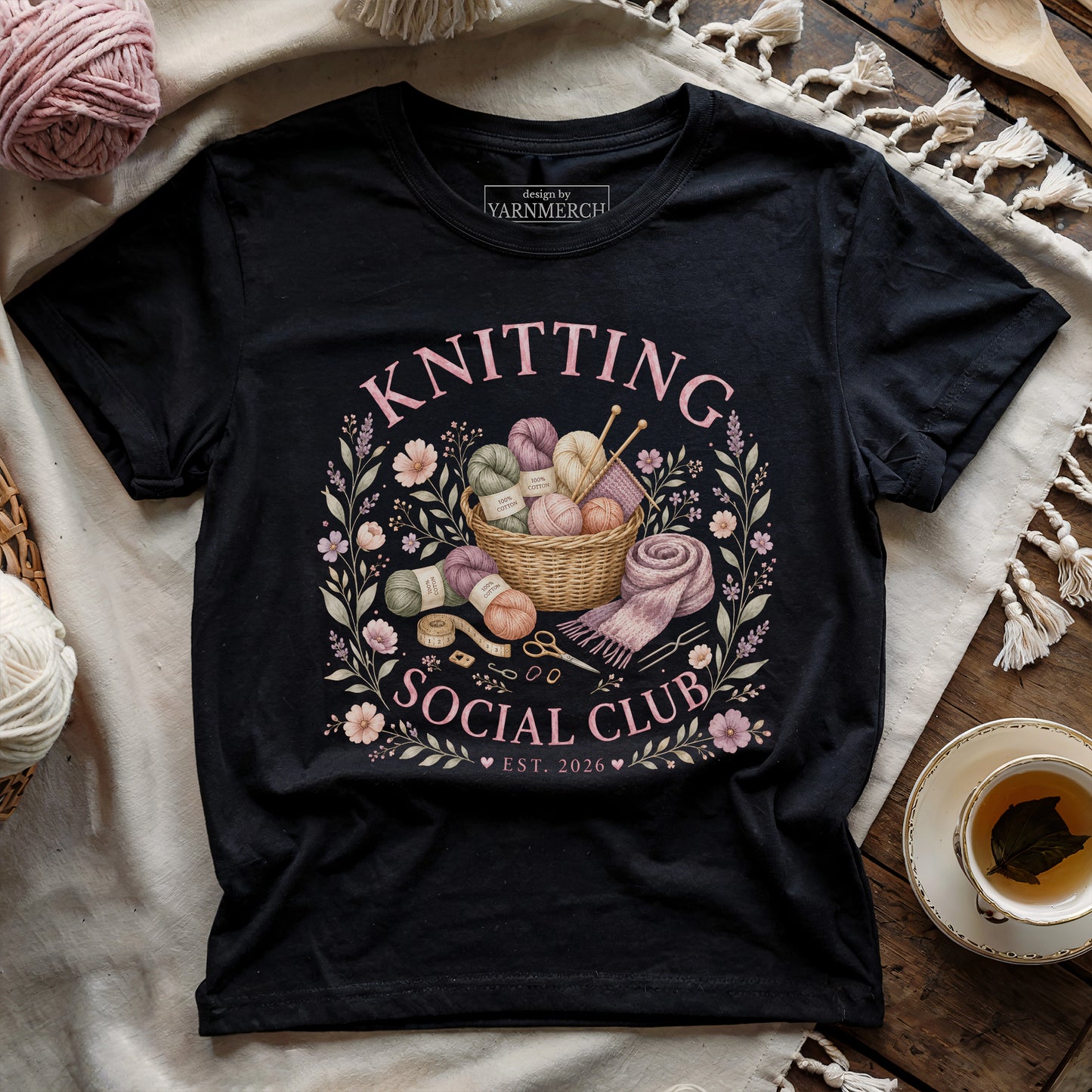 Knitting Social Club T-shirt