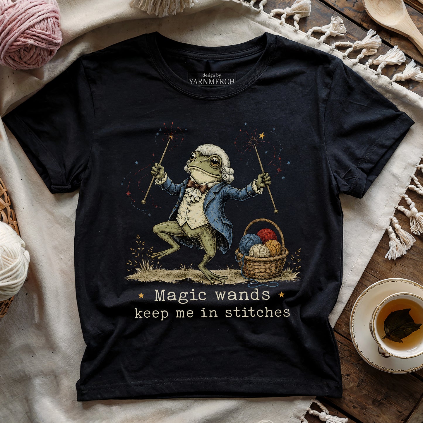 Magic Wands Keep Me In Stitches T-shirt