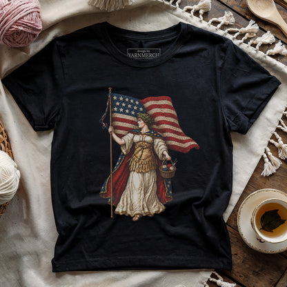 Miss Columbia Knit For USA T-shirt
