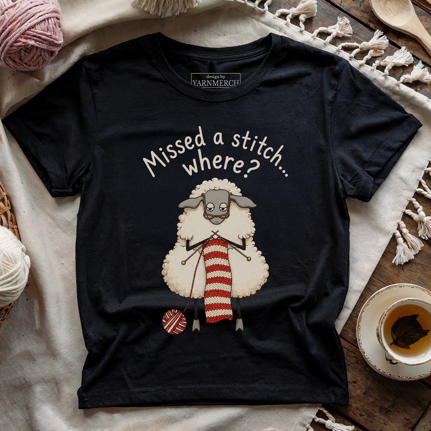 Missed A Stitch...Where? T-shirt