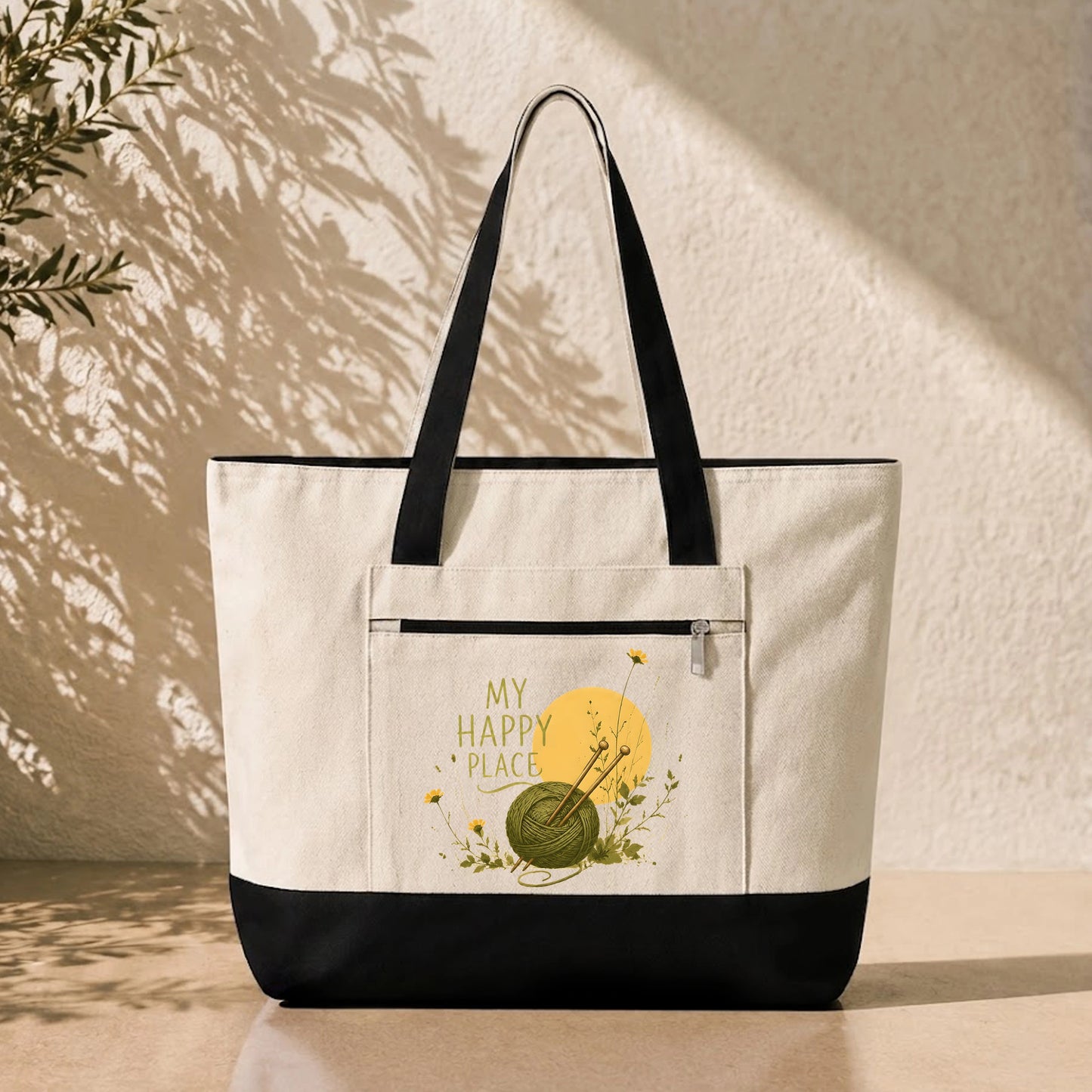 My Happy Place Tote Bag