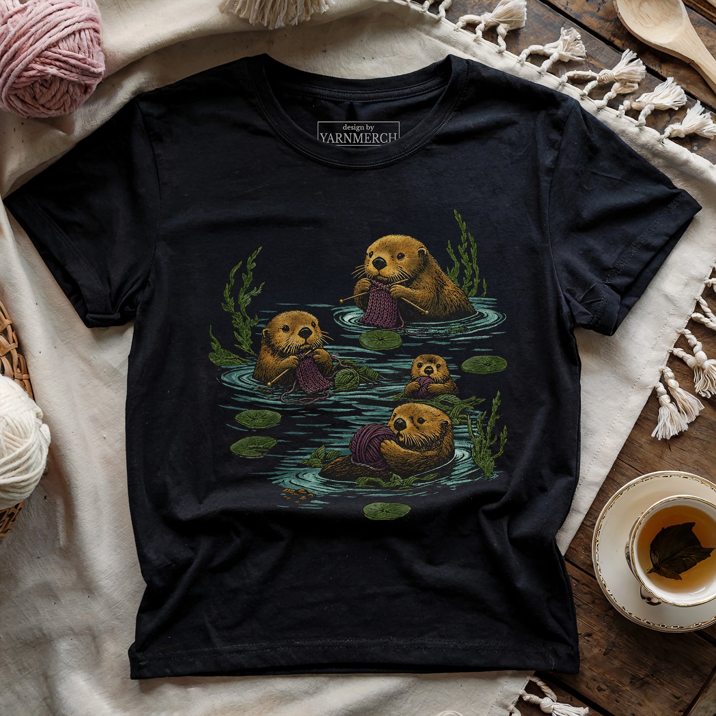 Otter Family T-shirt