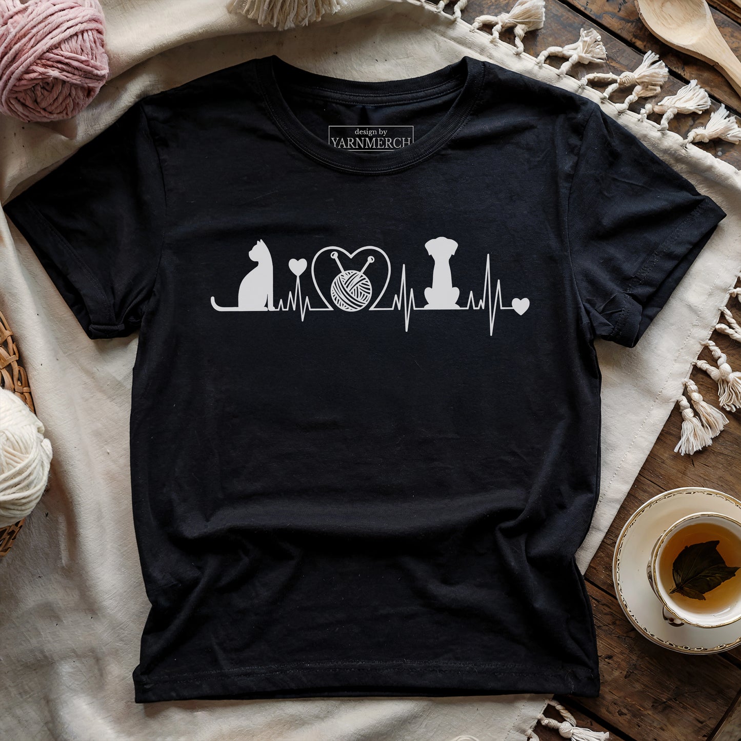 Pets & Knit T-shirt