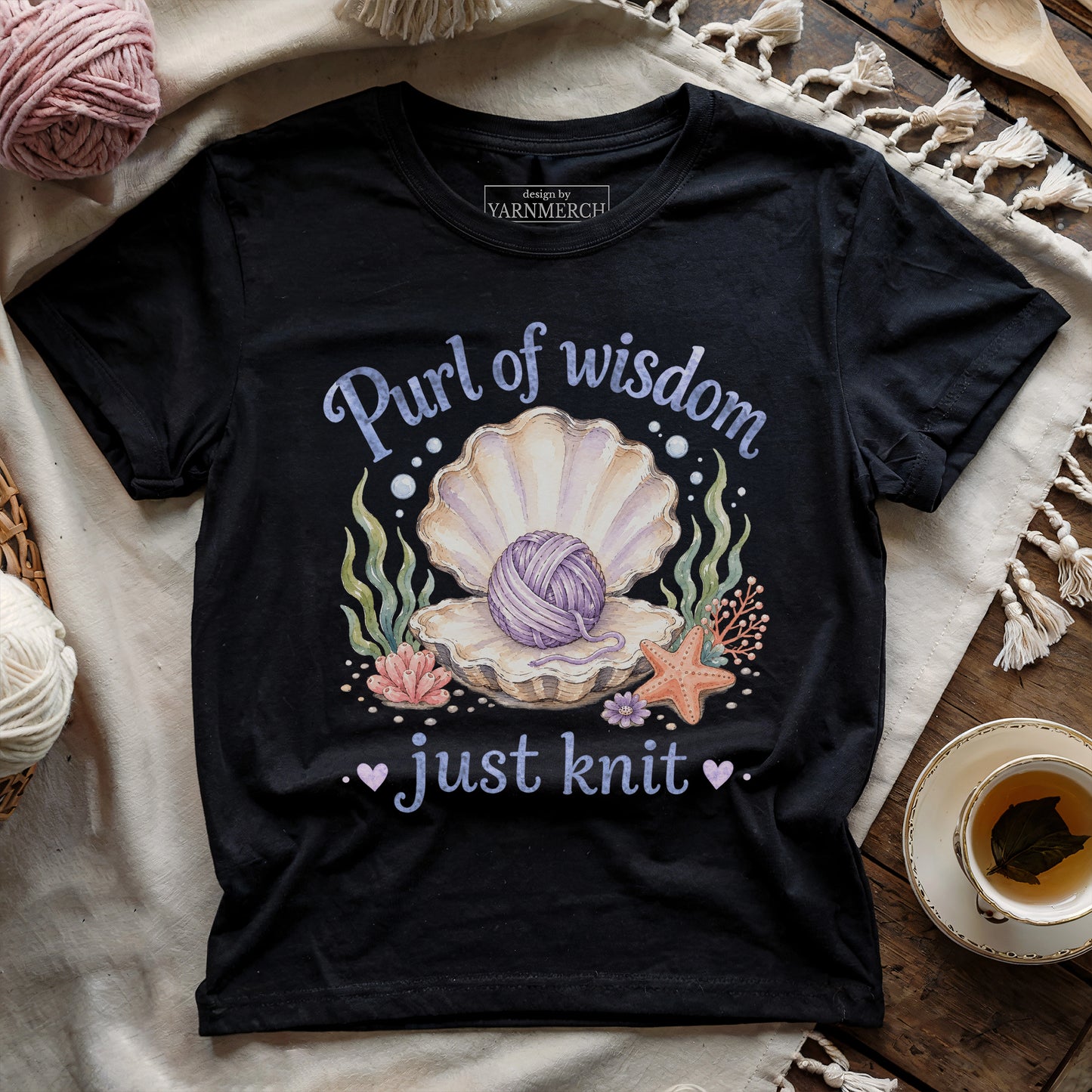 Purl Of Wisdom T-shirt