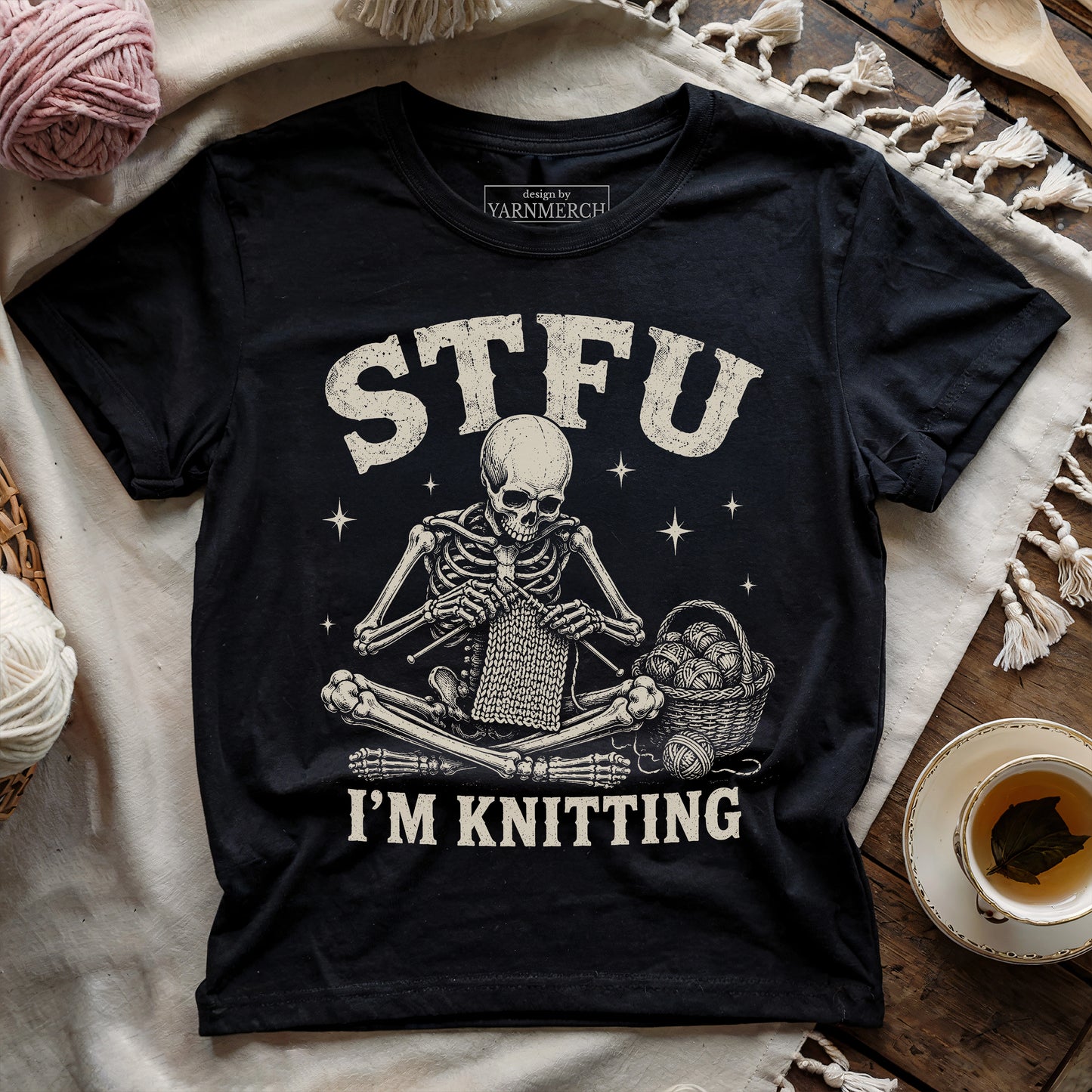 STFU I'm Knitting T-shirt