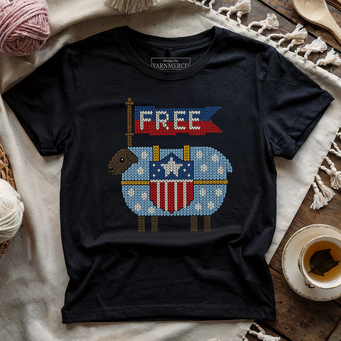 Sheep Of Liberty T-shirt