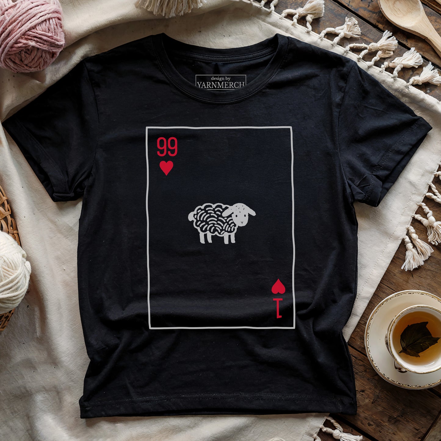 The Lost Sheep Card T-shirt
