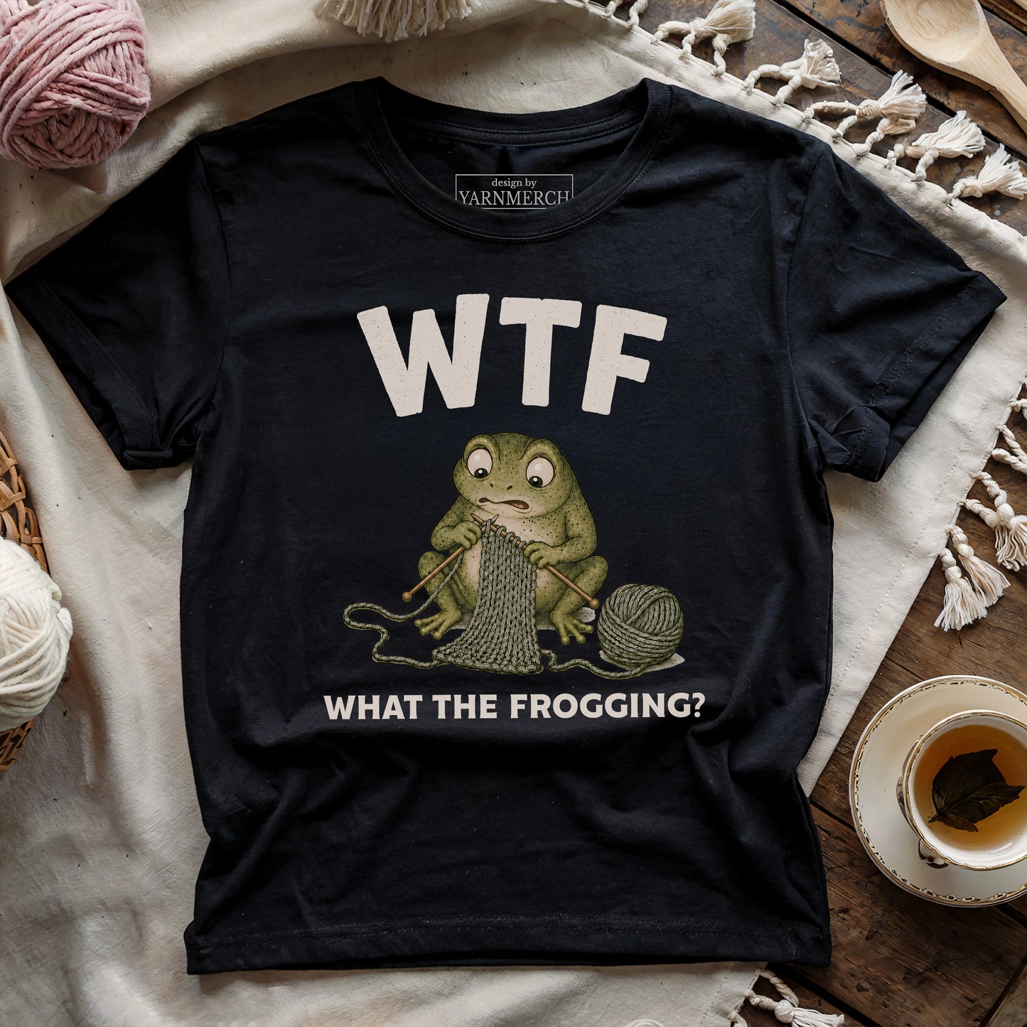 What The Frogging? T-shirt