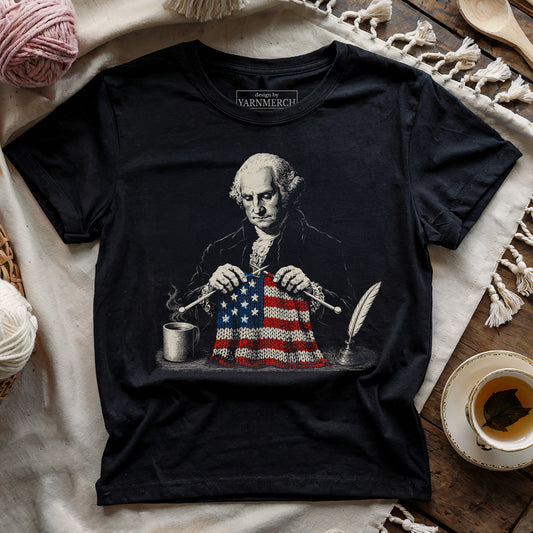 When George Knitting T-shirt