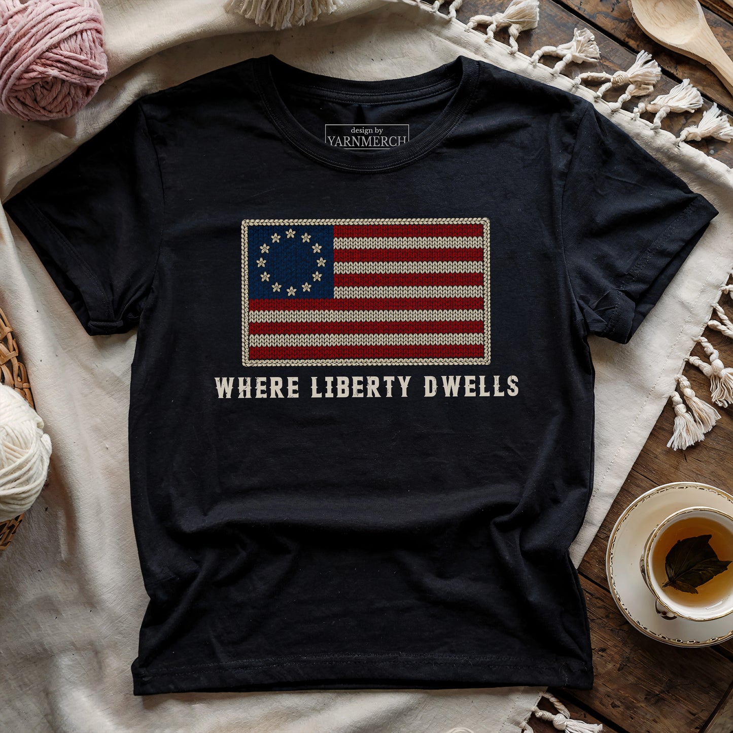 Where Liberty Dwells T-shirt