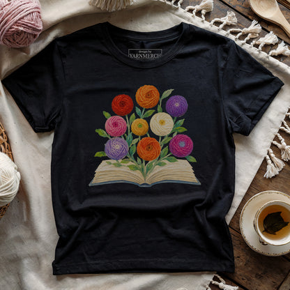 Yarn Flower In Klimt Style T-shirt