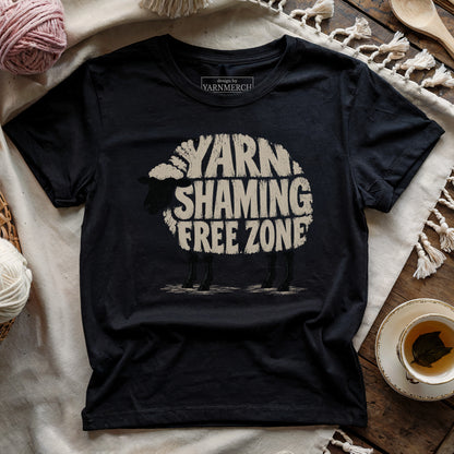 Yarn Shaming Free Zone T-shirt