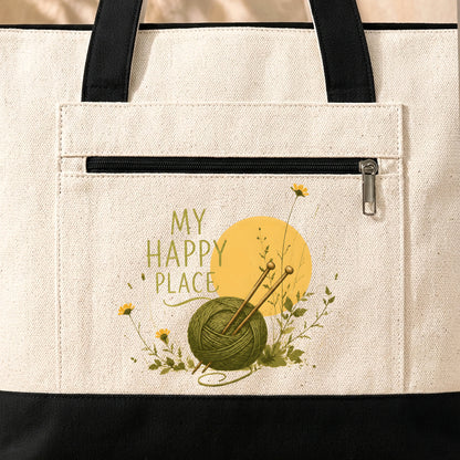 My Happy Place Tote Bag