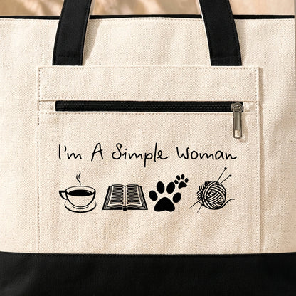 Simple Woman Tote Bag