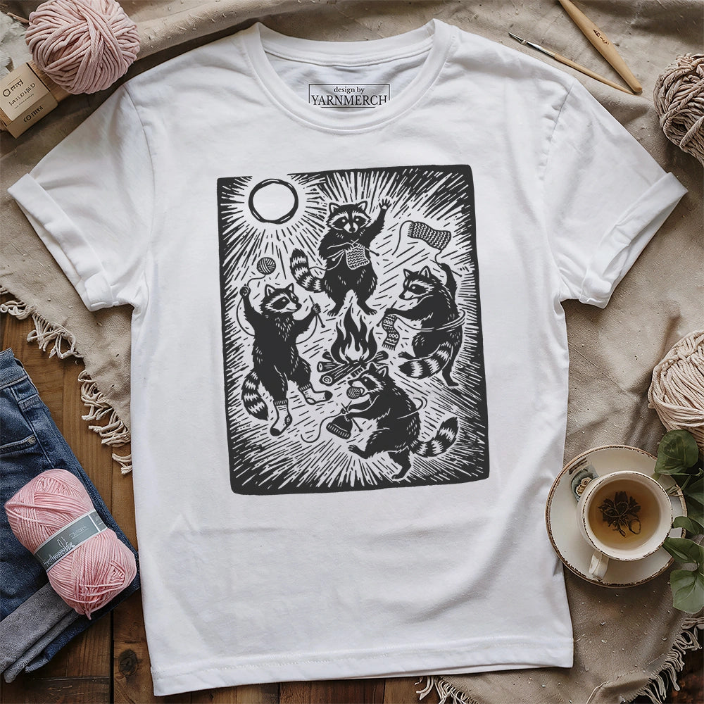 Bonfire Knitting Club T-shirt