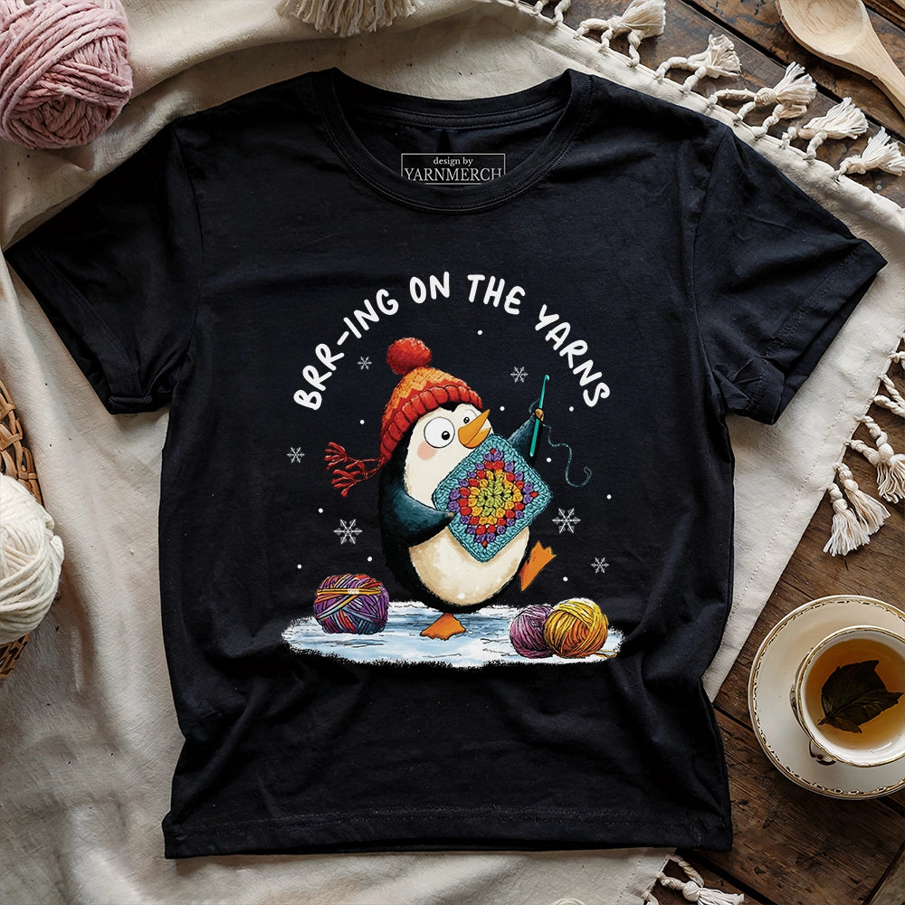 Brr-ing On The Yarns T-shirt