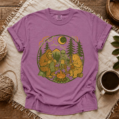 Comfort Colors Campfire Knitting Friends T-shirt