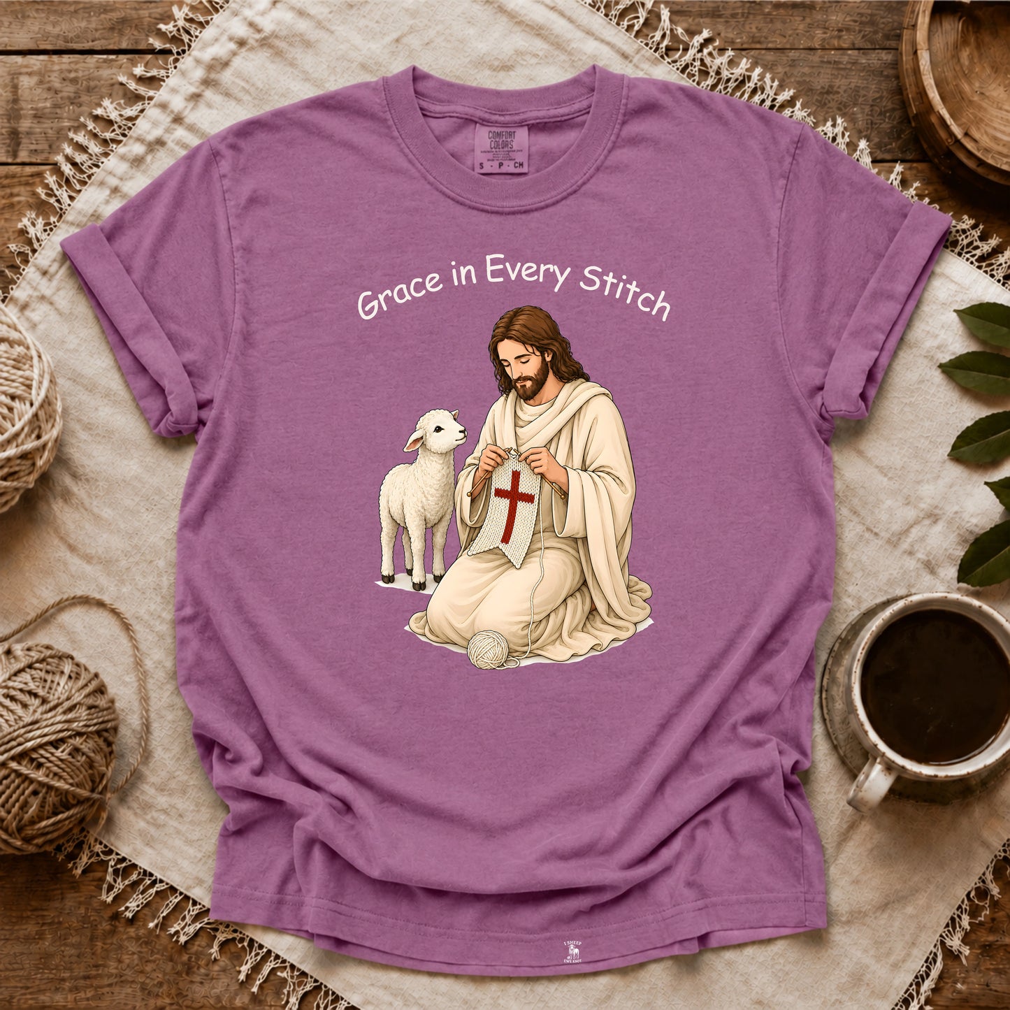 Comfort Colors Grace In Every Stitch T-shirt