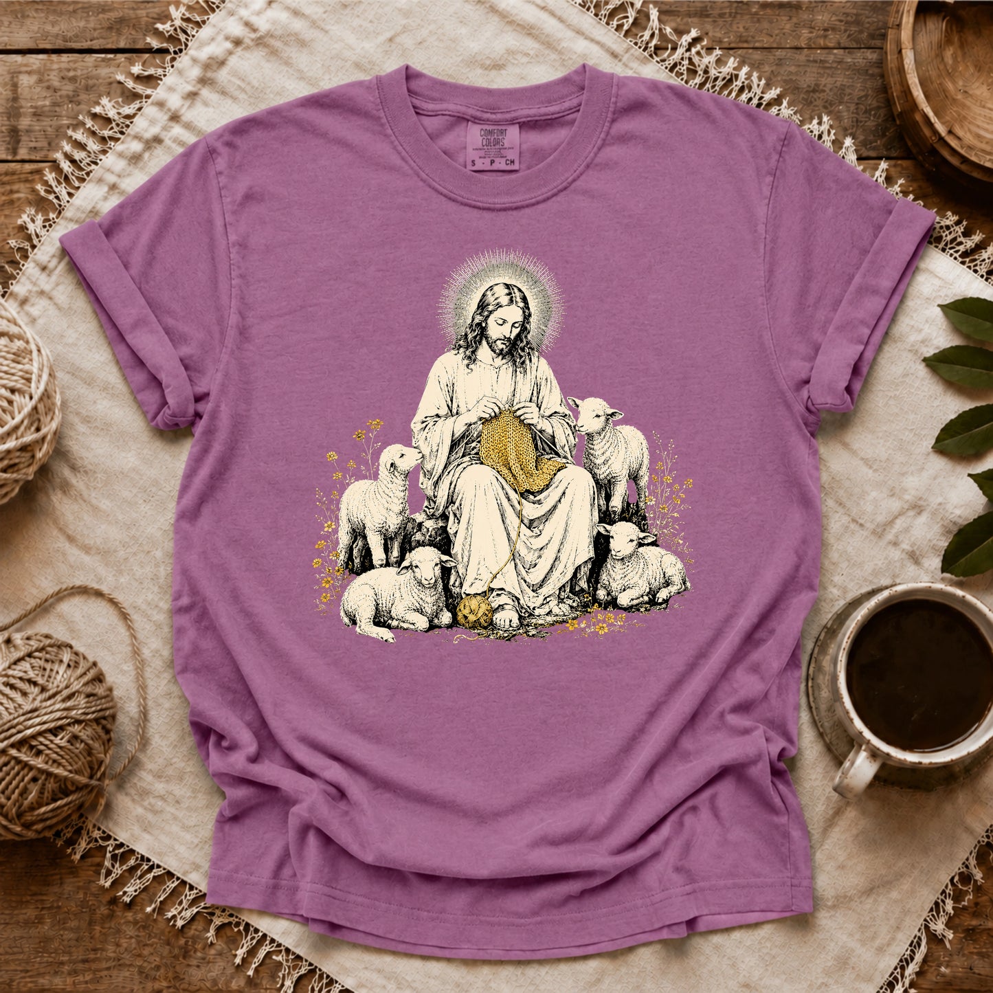 Comfort Colors Knitting For Better Life T-shirt