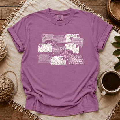 Comfort Colors Sheep Happens T-shirt