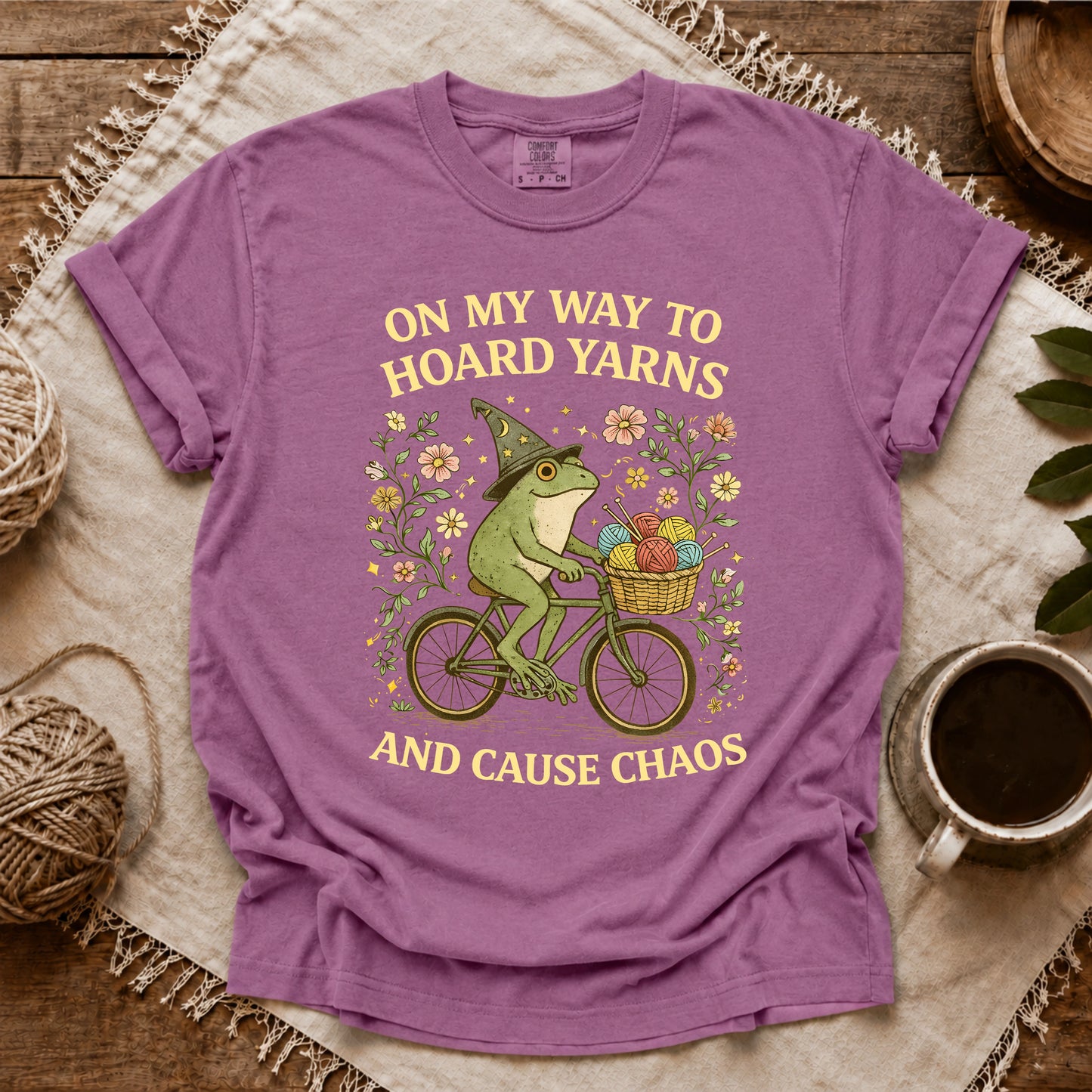 Comfort Colors Way To Hoard Yarns T-shirt