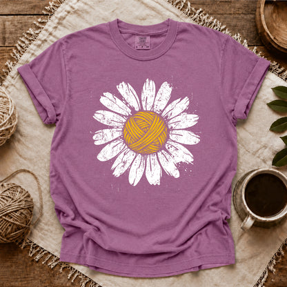 Comfort Colors Yarn Daisy T-shirt