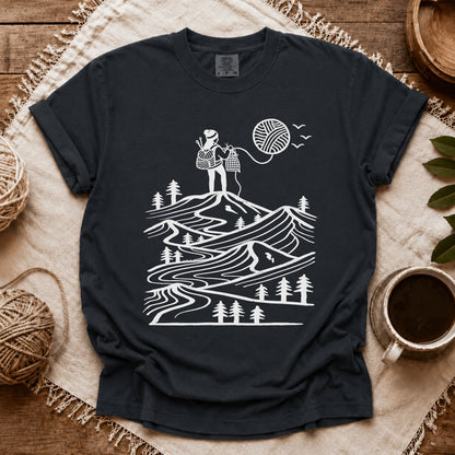 Comfort Colors A Camper Knitting The Sun T-shirt