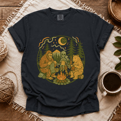 Comfort Colors Campfire Knitting Friends T-shirt