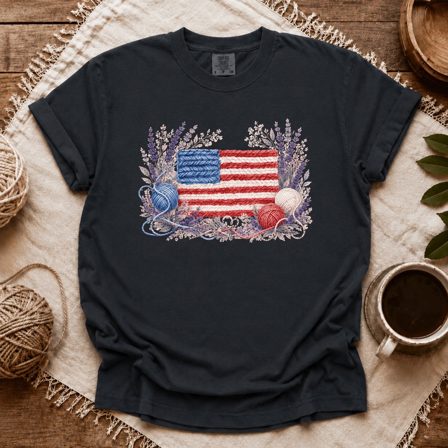 Comfort Colors Floral Liberty T-shirt