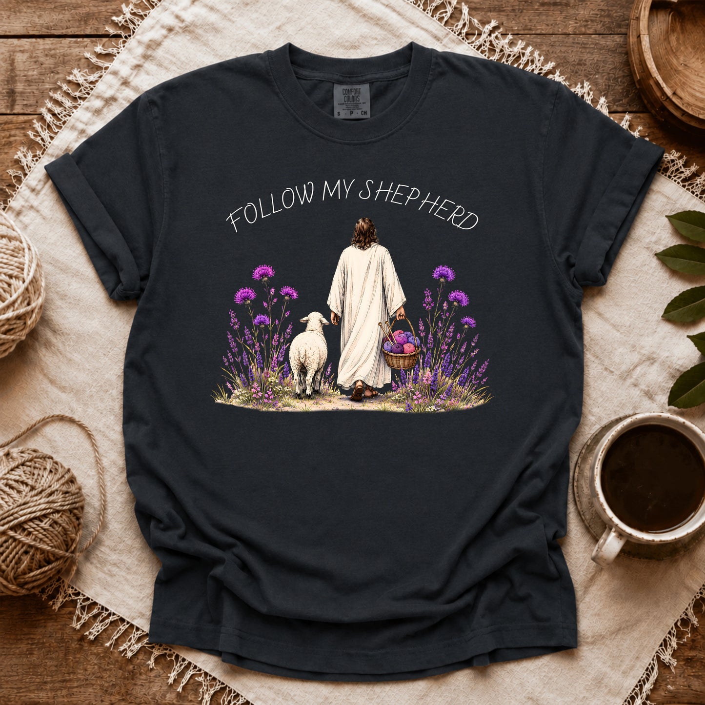 Comfort Colors Follow My Shepherd T-shirt