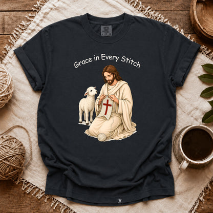 Comfort Colors Grace In Every Stitch T-shirt