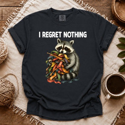 Comfort Colors Strips Of Wool, I Regret Nothing T-shirt