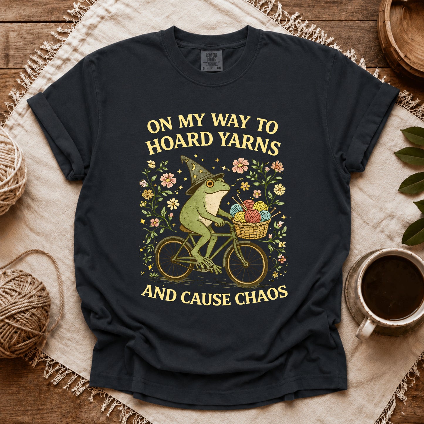 Comfort Colors Way To Hoard Yarns T-shirt