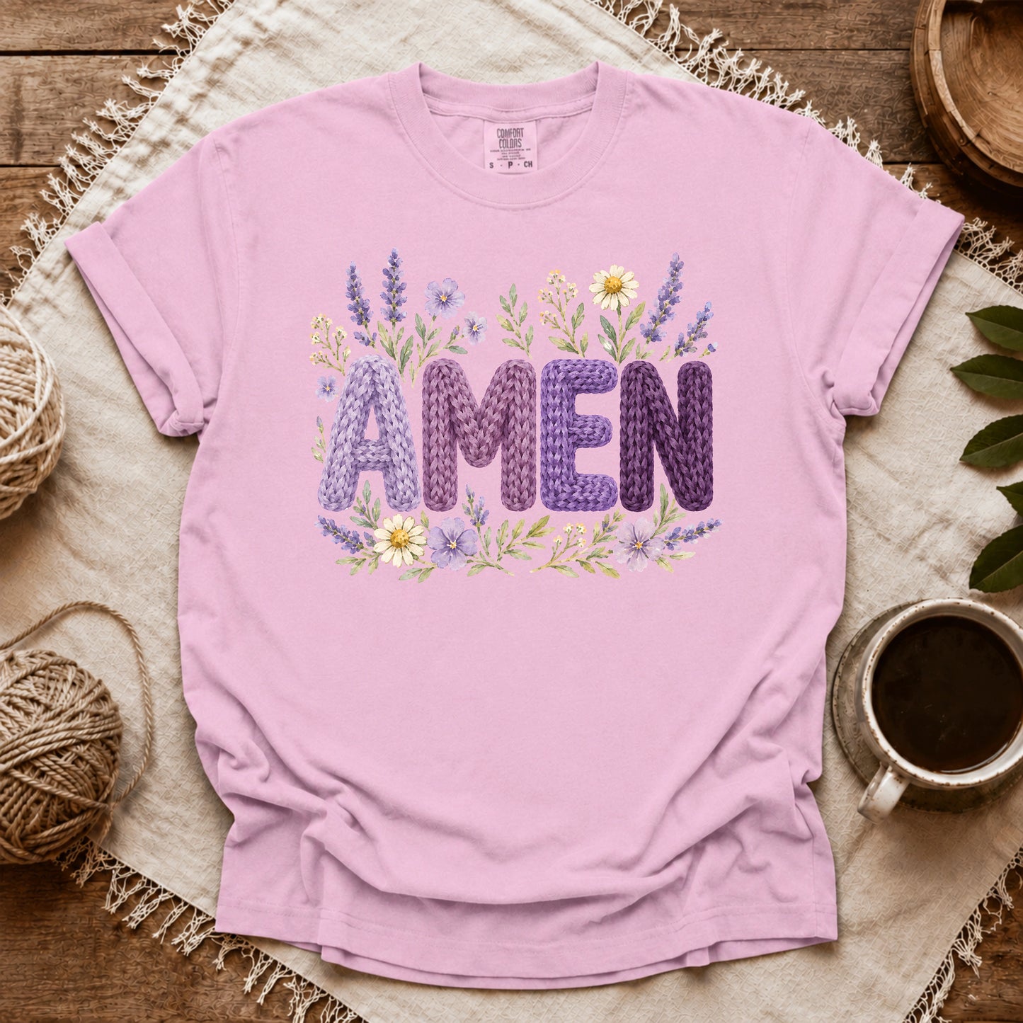 Comfort Colors Amen T-shirt